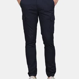 t-base Men Regular Fit Mid-Rise Joggers Trousers-picture-29