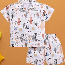 NAAMJAP Kids-Unisex Pure Cotton Printed Clothing Set image 3