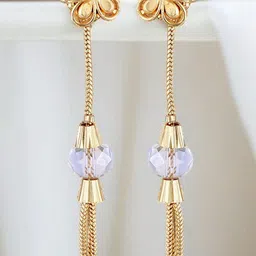 VIVASTRI Gold-Toned Alloy Earrings-picture-34