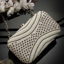 Anekaant Embellished Box Clutch-picture-3