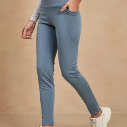 COLOR CAPITAL Women Pack of 4 Skin Fit Antimicrobial Tights image 5