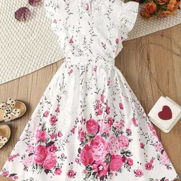 BAESD Floral Print Fit & Flare Maxi Dress image 4
