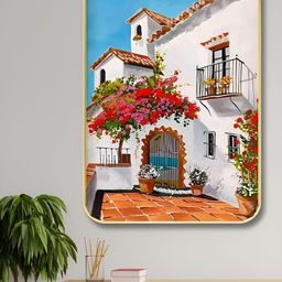 SAF White & Blue House Wall Paintings-image-55