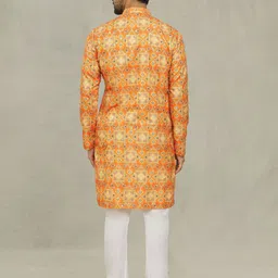 Arihant Rai Sinha Men Ethnic Motifs Printed Thread Work Kurta image 4