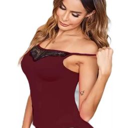 Samvar Women Maroon Baby Dolls-picture-31