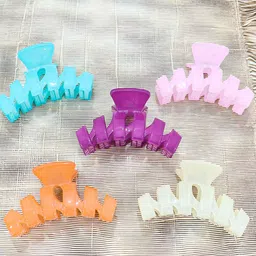 VAGHBHATT Women Set of 5 Claw Clip-picture-5