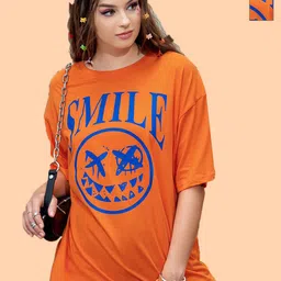 Metronaut Women 2 Printed Extended Sleeves T-shirt-picture-41