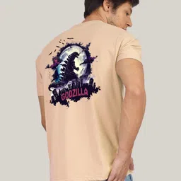 Greylongg Men Printed Extended Sleeves T-shirt-picture-30