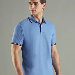 Tommy Hilfiger Short Sleeves Polo Collar Cotton Regular Fit Casual T-shirt image 5