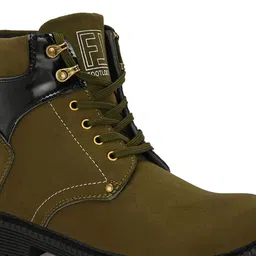 FOOTLOOSE Men Lace Up Comfortable Ankle Boots image 4