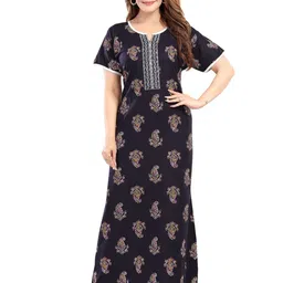 TRUNDZ Printed Maxi Nightdress-picture-26