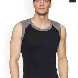 Sporto by Macho Pack Of 2 Round Neck Pure Cotton Gym Innervests-picture-32