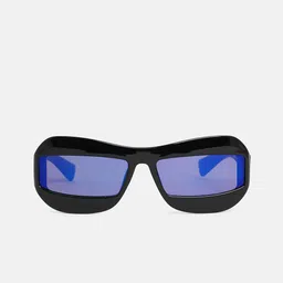 French Accent Men Rectangle Sunglasses with Polarised Lens SW25_FASG1138 image 3