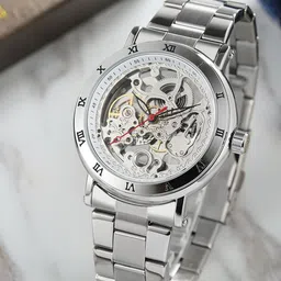 FORSINING Men Dial & Stainless Steel Straps Analogue Watch FSG8158M4S1-picture-33