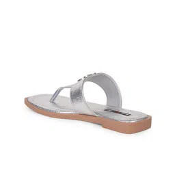 Bata Women T-Strap Flats with Buckle image 4