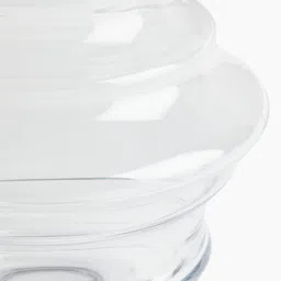 H&M Large Tiered Glass Vase image 4