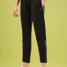 dollar Pack of 2 Women Solid Black Track Pants image 3