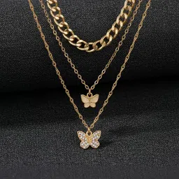 DressBerry Gold-Plated Layered Necklace-picture-24