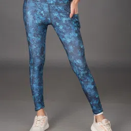 The Dance Bible Printed Soft High Waist Gym Tights-image-89