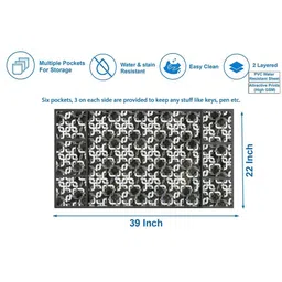 The Furnishing Tree Multi-Coloured Printed Refrigerator Cover image 4