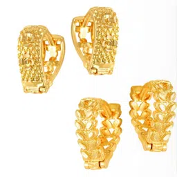 VIVASTRI Women Gold-Plated Alloy Earrings-picture-28