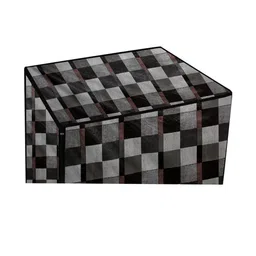 The Furnishing Tree Brown Printed Washing Machine Cover image 3