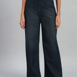 all about you Women Wide Leg High-Rise Light Fade Stretchable Jeans-picture-41