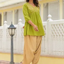 Juniper Embroidered Top With Trousers Co-Ords image 3