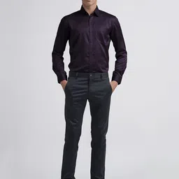 OTTO Men Trim Slim Fit Opaque Casual Shirt-picture-41