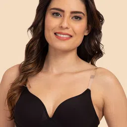 Tweens Medium Coverage Heavily Padded Plunge Bra-picture-26