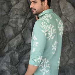 Style Matters Men Standard Floral Opaque Printed Casual Shirt image 2