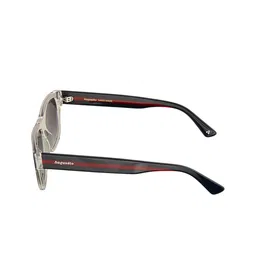 Augussto Unisex Black Lens & Black Square Sunglasses with image 2