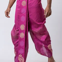 Nakshi Men Printed Dhotis image 3