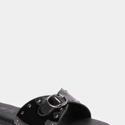 Forever Glam by Pantaloons Women Printed Open Toe Flats with Buckles image 5