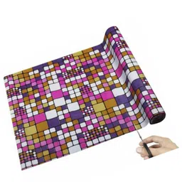 Mopak Decor Brown Set of 1 Regular Shelf Liner Organisers image 2