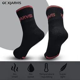 Xjarvis Unisex Striped Ankle Length Socks image 2