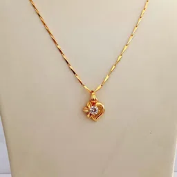 Nawab Collection Gold-Plated Alloy Pendants with Chains-picture-19
