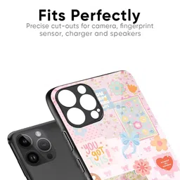 QRIOH Floral Printed iPhone 12 Pro Back Case Mobile Accessories image 5