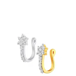Mahi Gold-Plated Cubic Zirconia Septum Nosepin image 2