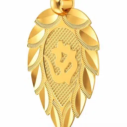 Joyalukkas 22Kt Gold Celestial Om Thaali Pendant - 4.116 g-image-43