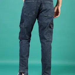 V-Mart Men Regular Fit Light Fade Jeans image 3