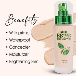 A.D.S Green Tea Moisture Foundation-50ml image 2