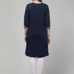 FAMBEE Women Woollen Kurta image 3
