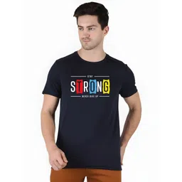 SZN Typography Printed Round Neck T-shirt image 1