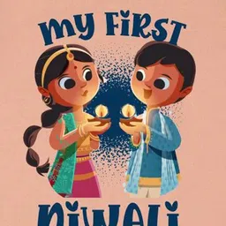 Arvesa My First Diwali Printed Bodysuit image 2