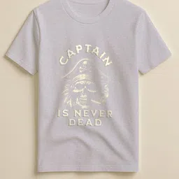 GRACE & JACK Graphic Puff Printed Round Neck Tshirt image 4