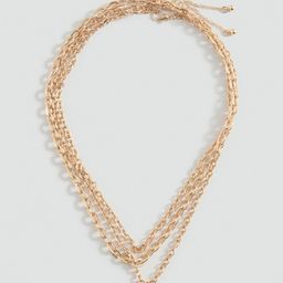 MANGO Women Set Of 3 Link Chains-picture-33