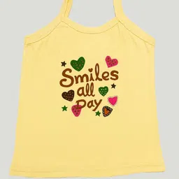 Kidbea Infant Girls Pack Of 3 Printed Vests image 2