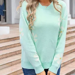 JC Mode Women Floral Printed Pullover image 3