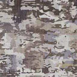 Kaleen India Grey Abstract Anti-Skid Polyester Carpet image 3